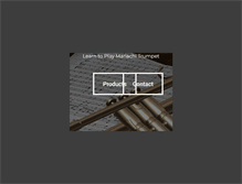 Tablet Screenshot of latintrumpet.com